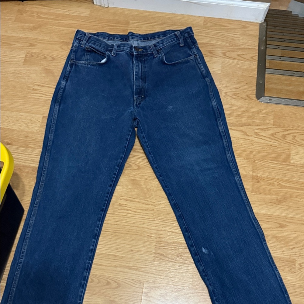 Dickies Men's Dark Blue Straight Jeans